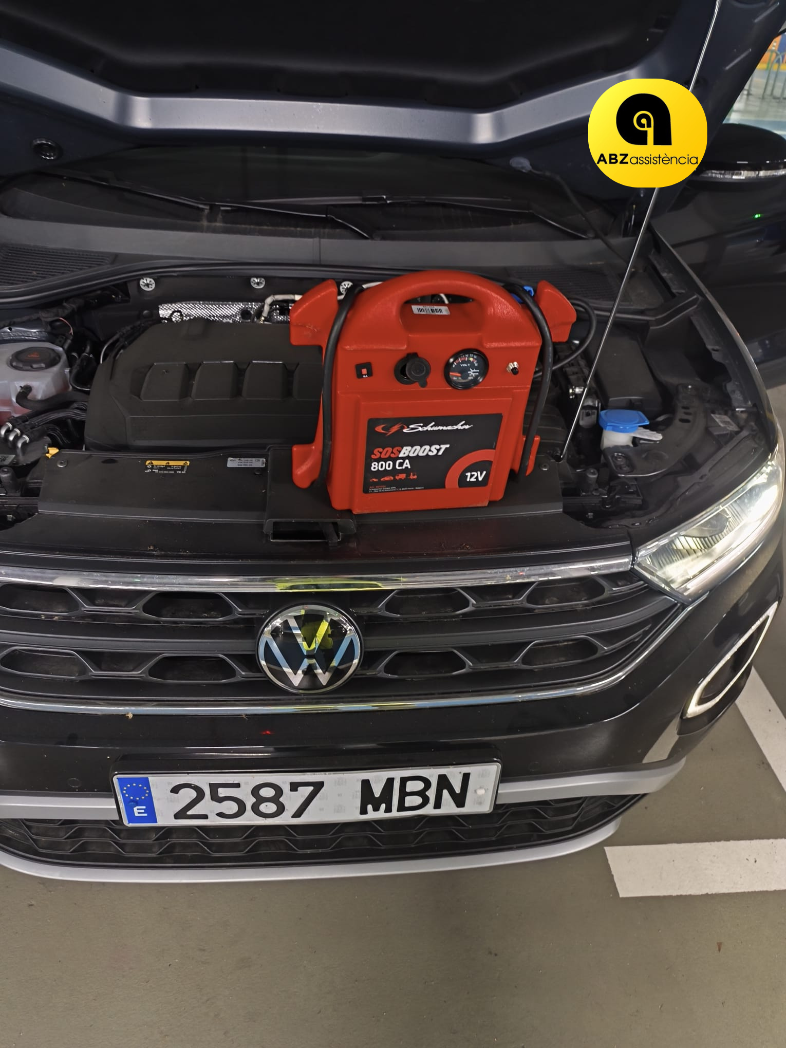 Arrancador de batería