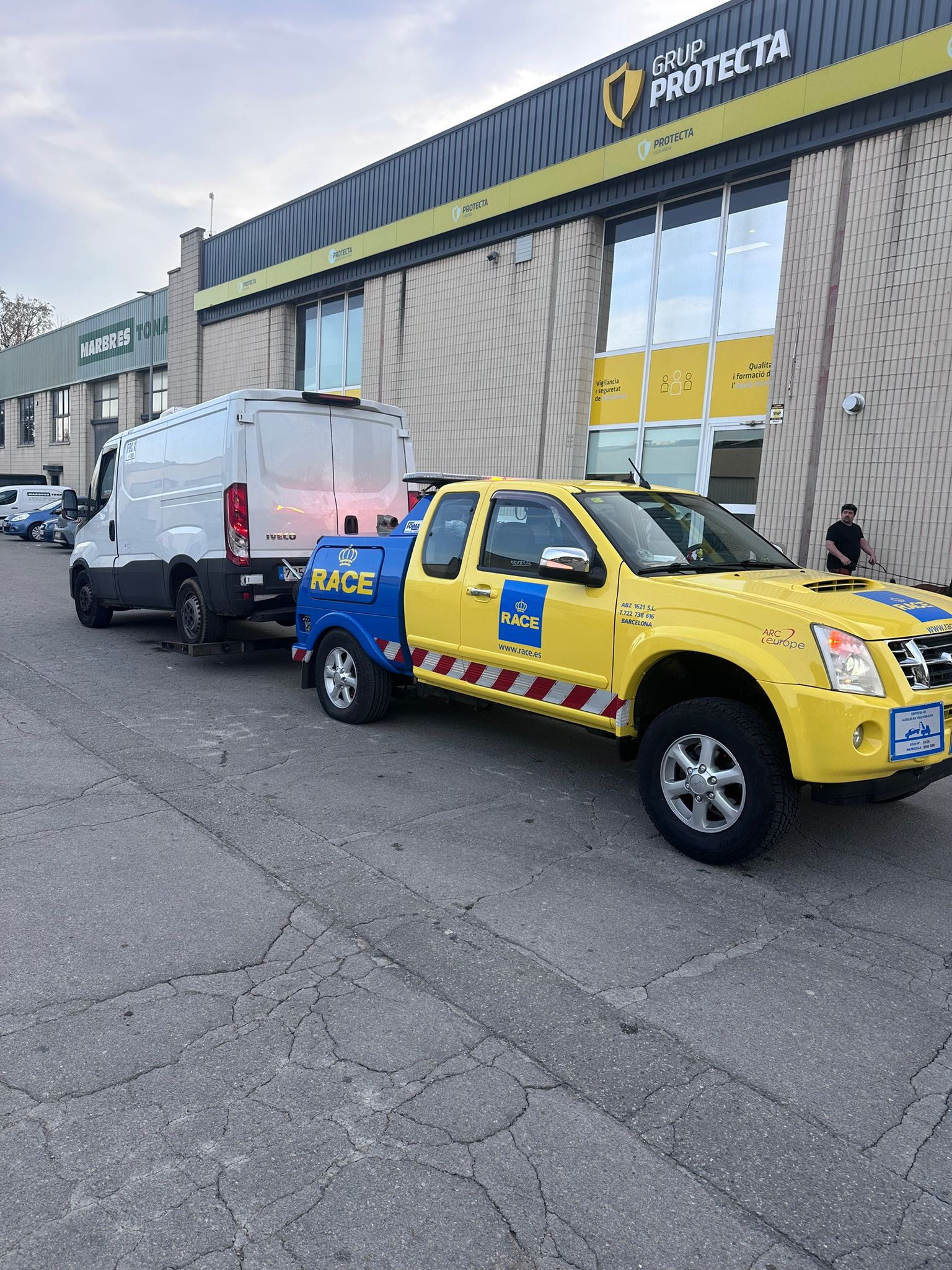 Remolque de vehículos